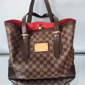 Louis Vuitton Hamstead bag In Damier Ebene